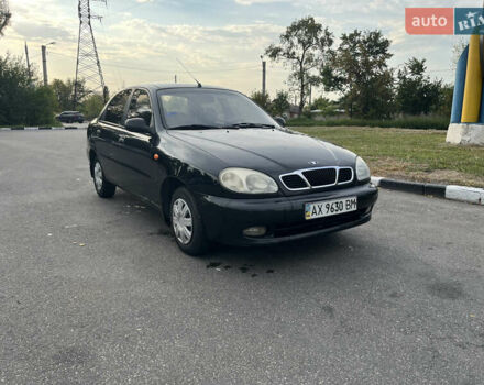 Чорний ЗАЗ Ланос, об'ємом двигуна 1.5 л та пробігом 242 тис. км за 2100 $, фото 1 на Automoto.ua