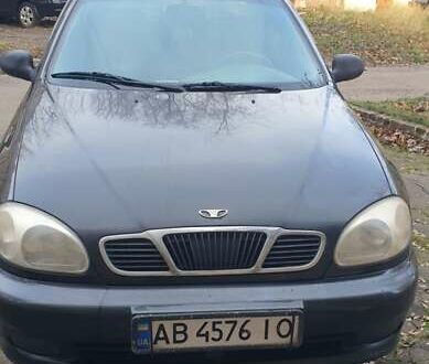 Чорний ЗАЗ Ланос, об'ємом двигуна 1.39 л та пробігом 181 тис. км за 1500 $, фото 1 на Automoto.ua