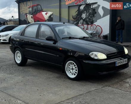 Черный ЗАЗ Ланос, объемом двигателя 1.6 л и пробегом 277 тыс. км за 2999 $, фото 1 на Automoto.ua