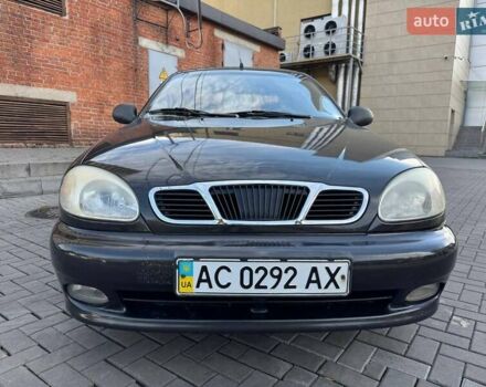 ЗАЗ Ланос 2009 в Луцке на Automoto.ua Черный ЗАЗ Ланос, объемом двигателя 1.6 л и пробегом 169 тыс. км за 2300 $, фото 1 на Automoto.ua