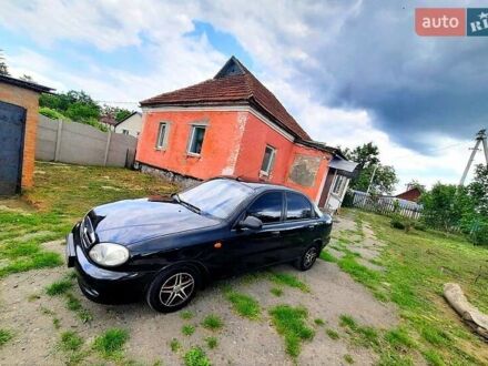 Черный ЗАЗ Ланос, объемом двигателя 1.6 л и пробегом 170 тыс. км за 2800 $, фото 1 на Automoto.ua