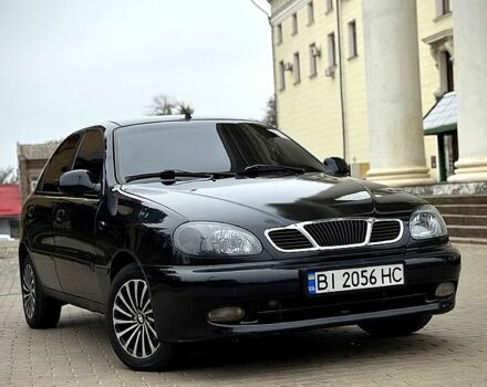 Черный ЗАЗ Ланос, объемом двигателя 1.6 л и пробегом 190 тыс. км за 2650 $, фото 1 на Automoto.ua