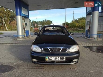 Черный ЗАЗ Ланос, объемом двигателя 1.6 л и пробегом 199 тыс. км за 2800 $, фото 1 на Automoto.ua