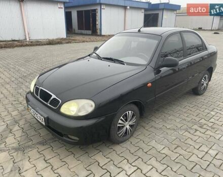 Черный ЗАЗ Ланос, объемом двигателя 1.6 л и пробегом 170 тыс. км за 2400 $, фото 1 на Automoto.ua