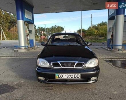 Чорний ЗАЗ Ланос, об'ємом двигуна 1.6 л та пробігом 199 тис. км за 2500 $, фото 1 на Automoto.ua