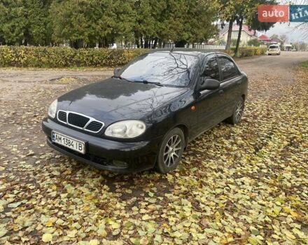 ЗАЗ Ланос 2009 в Житомире на Automoto.ua Черный ЗАЗ Ланос, объемом двигателя 1.6 л и пробегом 77 тыс. км за 2500 $, фото 1 на Automoto.ua