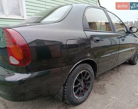 Черный ЗАЗ Ланос, объемом двигателя 1.5 л и пробегом 73 тыс. км за 2950 $, фото 1 на Automoto.ua