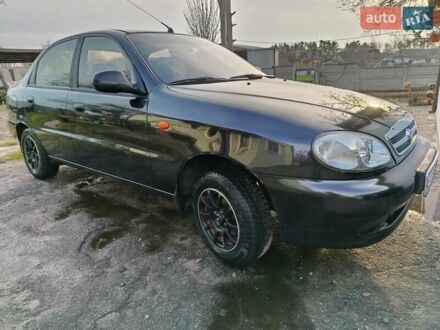 Черный ЗАЗ Ланос, объемом двигателя 1.5 л и пробегом 73 тыс. км за 3350 $, фото 1 на Automoto.ua