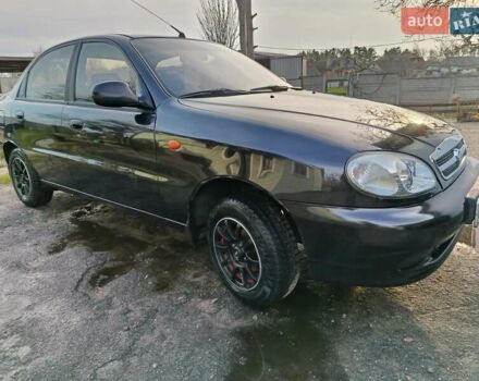 Черный ЗАЗ Ланос, объемом двигателя 1.5 л и пробегом 73 тыс. км за 3350 $, фото 1 на Automoto.ua