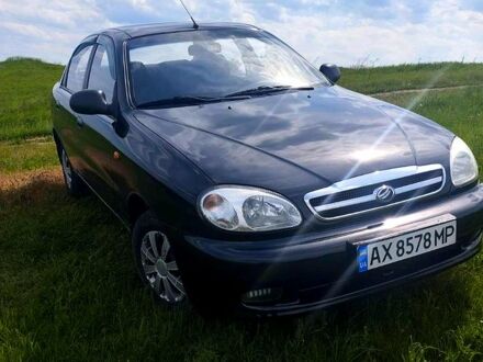 Черный ЗАЗ Ланос, объемом двигателя 1.6 л и пробегом 161 тыс. км за 2900 $, фото 1 на Automoto.ua