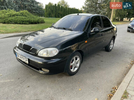 Чорний ЗАЗ Ланос, об'ємом двигуна 1.5 л та пробігом 166 тис. км за 2700 $, фото 1 на Automoto.ua