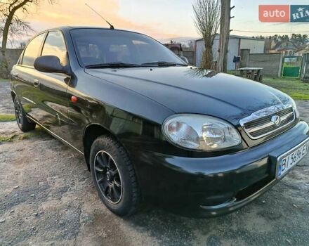 Черный ЗАЗ Ланос, объемом двигателя 1.5 л и пробегом 83 тыс. км за 3000 $, фото 1 на Automoto.ua