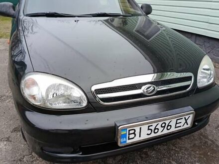 Черный ЗАЗ Ланос, объемом двигателя 1.5 л и пробегом 73 тыс. км за 3350 $, фото 1 на Automoto.ua