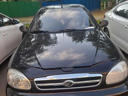 Черный ЗАЗ Ланос, объемом двигателя 1.3 л и пробегом 69 тыс. км за 3500 $, фото 1 на Automoto.ua