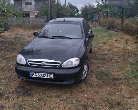 Чорний ЗАЗ Ланос, об'ємом двигуна 1.5 л та пробігом 99 тис. км за 3200 $, фото 1 на Automoto.ua