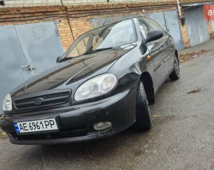 Черный ЗАЗ Ланос, объемом двигателя 1.5 л и пробегом 157 тыс. км за 3000 $, фото 1 на Automoto.ua