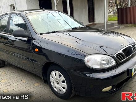 Чорний ЗАЗ Ланос, об'ємом двигуна 1.5 л та пробігом 158 тис. км за 3100 $, фото 1 на Automoto.ua