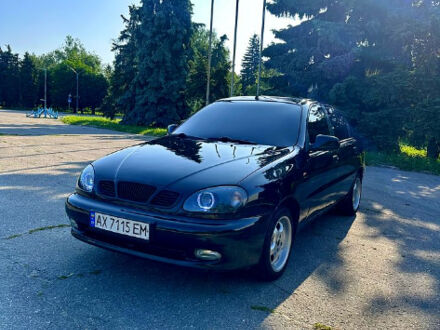 Чорний ЗАЗ Ланос, об'ємом двигуна 1.5 л та пробігом 222 тис. км за 2750 $, фото 1 на Automoto.ua