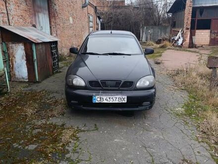 Черный ЗАЗ Ланос, объемом двигателя 1.5 л и пробегом 350 тыс. км за 1900 $, фото 1 на Automoto.ua