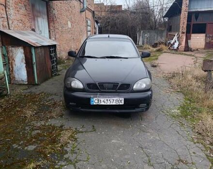 Черный ЗАЗ Ланос, объемом двигателя 1.5 л и пробегом 350 тыс. км за 1900 $, фото 1 на Automoto.ua