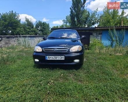 Чорний ЗАЗ Ланос, об'ємом двигуна 1.4 л та пробігом 184 тис. км за 4000 $, фото 1 на Automoto.ua