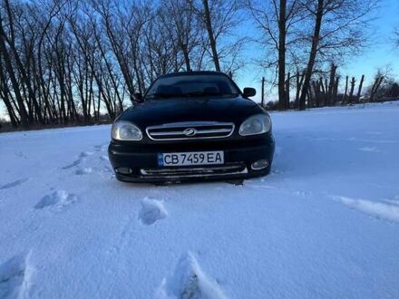 Чорний ЗАЗ Ланос, об'ємом двигуна 1.5 л та пробігом 177 тис. км за 2200 $, фото 1 на Automoto.ua