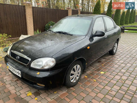 Чорний ЗАЗ Ланос, об'ємом двигуна 1.6 л та пробігом 168 тис. км за 2950 $, фото 1 на Automoto.ua