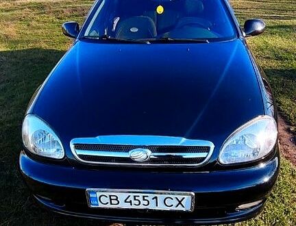 Черный ЗАЗ Ланос, объемом двигателя 1.5 л и пробегом 106 тыс. км за 3200 $, фото 1 на Automoto.ua