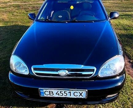 Черный ЗАЗ Ланос, объемом двигателя 1.5 л и пробегом 106 тыс. км за 3200 $, фото 1 на Automoto.ua