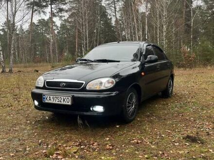 Черный ЗАЗ Ланос, объемом двигателя 1.5 л и пробегом 115 тыс. км за 4500 $, фото 1 на Automoto.ua