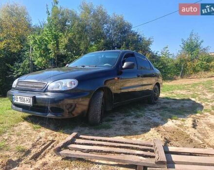 Чорний ЗАЗ Ланос, об'ємом двигуна 1.5 л та пробігом 247 тис. км за 2600 $, фото 1 на Automoto.ua