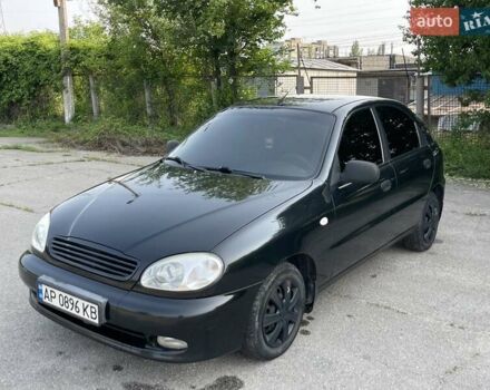 Чорний ЗАЗ Ланос, об'ємом двигуна 1.5 л та пробігом 165 тис. км за 3200 $, фото 1 на Automoto.ua