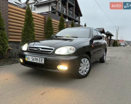 Черный ЗАЗ Ланос, объемом двигателя 1.5 л и пробегом 175 тыс. км за 2650 $, фото 1 на Automoto.ua