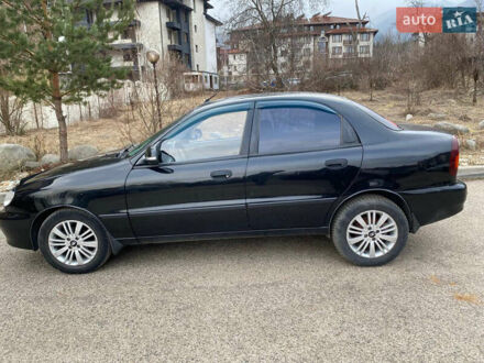 Черный ЗАЗ Ланос, объемом двигателя 1.4 л и пробегом 124 тыс. км за 4643 $, фото 1 на Automoto.ua