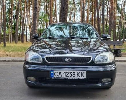 Чорний ЗАЗ Ланос, об'ємом двигуна 1.4 л та пробігом 84 тис. км за 4350 $, фото 1 на Automoto.ua