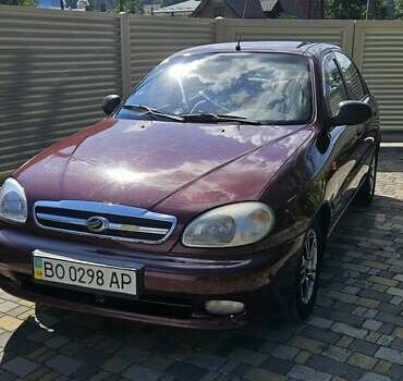 Червоний ЗАЗ Ланос, об'ємом двигуна 1.6 л та пробігом 190 тис. км за 2500 $, фото 1 на Automoto.ua