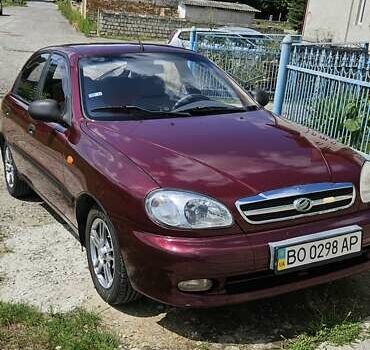 Червоний ЗАЗ Ланос, об'ємом двигуна 1.6 л та пробігом 190 тис. км за 2500 $, фото 4 на Automoto.ua