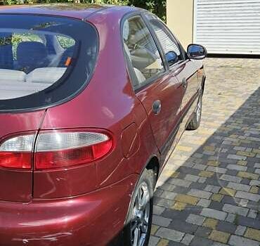 Червоний ЗАЗ Ланос, об'ємом двигуна 1.6 л та пробігом 190 тис. км за 2500 $, фото 7 на Automoto.ua