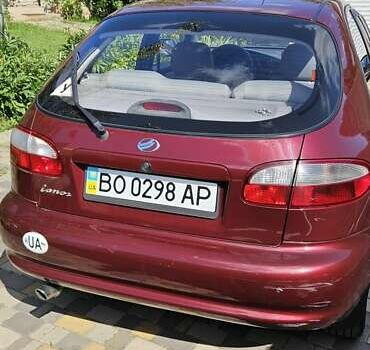 Червоний ЗАЗ Ланос, об'ємом двигуна 1.6 л та пробігом 190 тис. км за 2500 $, фото 6 на Automoto.ua