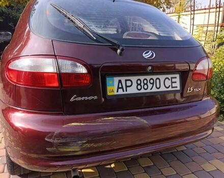 Червоний ЗАЗ Ланос, об'ємом двигуна 1.5 л та пробігом 98 тис. км за 1800 $, фото 2 на Automoto.ua