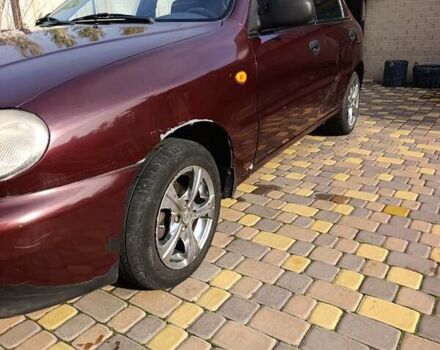 Червоний ЗАЗ Ланос, об'ємом двигуна 1.5 л та пробігом 98 тис. км за 1800 $, фото 1 на Automoto.ua