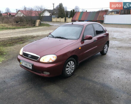 Красный ЗАЗ Ланос, объемом двигателя 1.5 л и пробегом 35 тыс. км за 3500 $, фото 1 на Automoto.ua