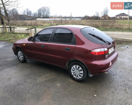 Красный ЗАЗ Ланос, объемом двигателя 1.5 л и пробегом 35 тыс. км за 3500 $, фото 3 на Automoto.ua