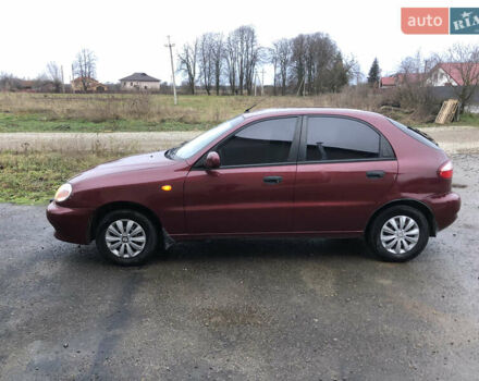 Красный ЗАЗ Ланос, объемом двигателя 1.5 л и пробегом 35 тыс. км за 3500 $, фото 2 на Automoto.ua