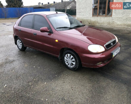 Красный ЗАЗ Ланос, объемом двигателя 1.5 л и пробегом 35 тыс. км за 3500 $, фото 7 на Automoto.ua
