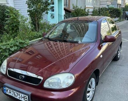 Червоний ЗАЗ Ланос, об'ємом двигуна 1.5 л та пробігом 125 тис. км за 3400 $, фото 1 на Automoto.ua