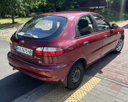 Червоний ЗАЗ Ланос, об'ємом двигуна 1.5 л та пробігом 125 тис. км за 3400 $, фото 2 на Automoto.ua