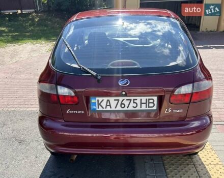 Червоний ЗАЗ Ланос, об'ємом двигуна 1.5 л та пробігом 125 тис. км за 3400 $, фото 4 на Automoto.ua