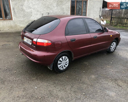 Красный ЗАЗ Ланос, объемом двигателя 1.5 л и пробегом 35 тыс. км за 3500 $, фото 5 на Automoto.ua