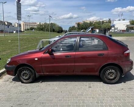 Красный ЗАЗ Ланос, объемом двигателя 1.5 л и пробегом 89 тыс. км за 3300 $, фото 3 на Automoto.ua